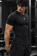 TAURKE Black Compression T-shirt