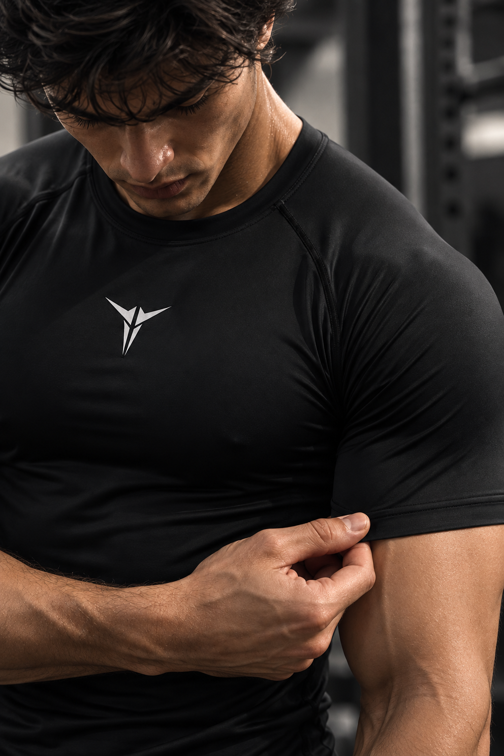 TAURKE Black Compression T-shirt