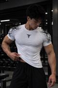 Taurke White Compression T-shirt